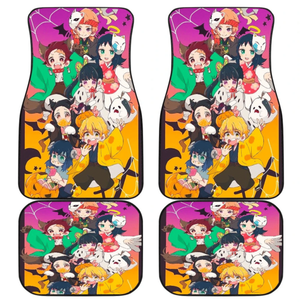 Demon Slayer Characters Animal Cosplay Car Floor Mats UBC033010