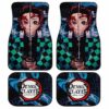 Demon Slayer Tanjiro Car Floor Mats Custom Face Anime Car Accessories