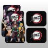 Demon Slayer Team Car Floor Mats Custom Demon Slayer Anime Car Accessories