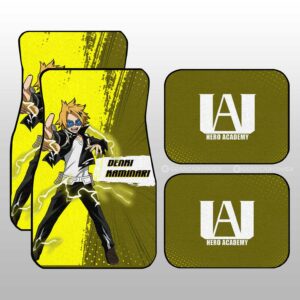 Denki Kaminari Car Floor Mats Custom Gifts For My Hero Academia Anime Fans