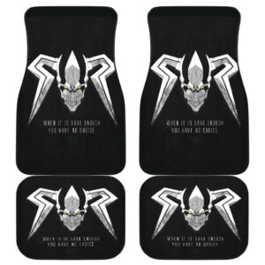 Devil Symbol Bleach Anime in black theme Car Floor Mats 191018