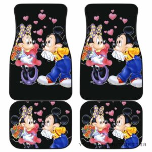 Disney-Cartoon-Mickey-And-Minnie-Mouse-Car-Floor-Mats