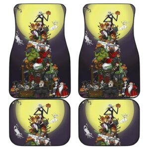 Disney Cartoon Nightmare Before Christmas Car Floor Mats H0115