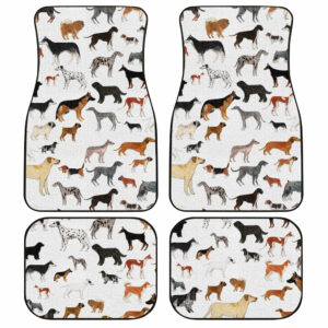 Dogs Breed Car Floor Mats Custom Dog Lover Car Accessories