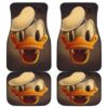 Donald Duck Halloween Face Walt Disney Car Floor Mats 191021