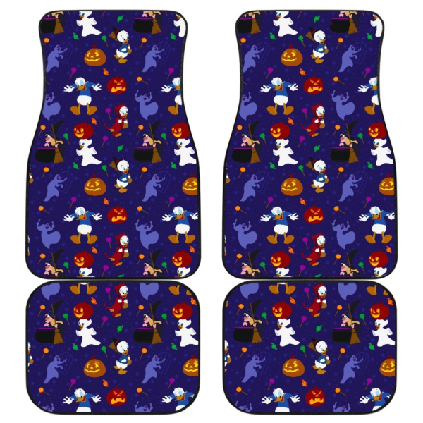 Donald Halloween Patterns Mickey Car Floor Mats UBC042701