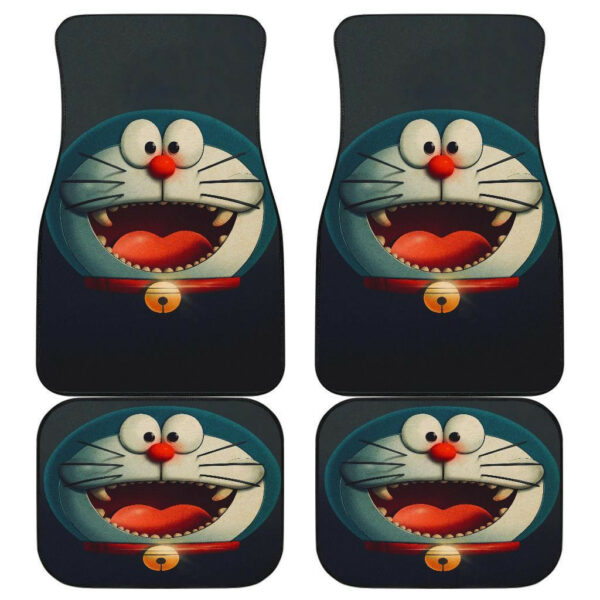 Doraemon Halloween Evil Face Car Floor Mats 191021