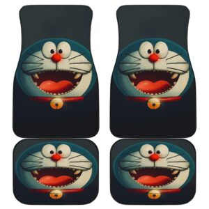 Doraemon Halloween Front And Car Mats