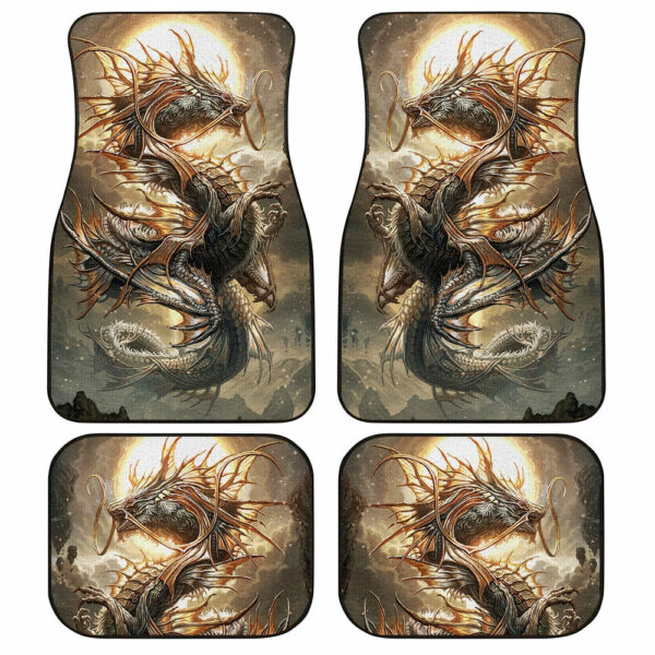 Dragon Car Floor Mats Custom Gift Idea Car Accessories