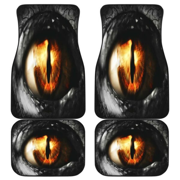 Dragon Eyes Front And Back Car Mats