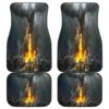 Dragon Fire Front And Back Car Mats