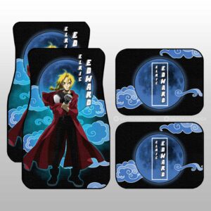 Edward Elric Car Floor Mats Custom Fullmetal Alchemist Anime Car Interior Accessories