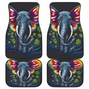 Elephant Art Colorful Car Floor Mats Amazing Gift H042720