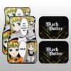 Elizabeth Ethel Cordelia Midford Car Floor Mats Custom Black Butler Anime Car Accessories