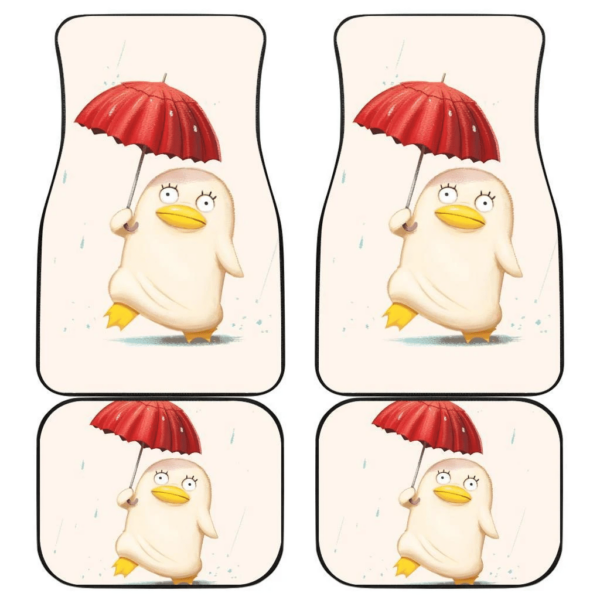 Elizabeth Gintama Funny Duck Car Floor Mats 191022