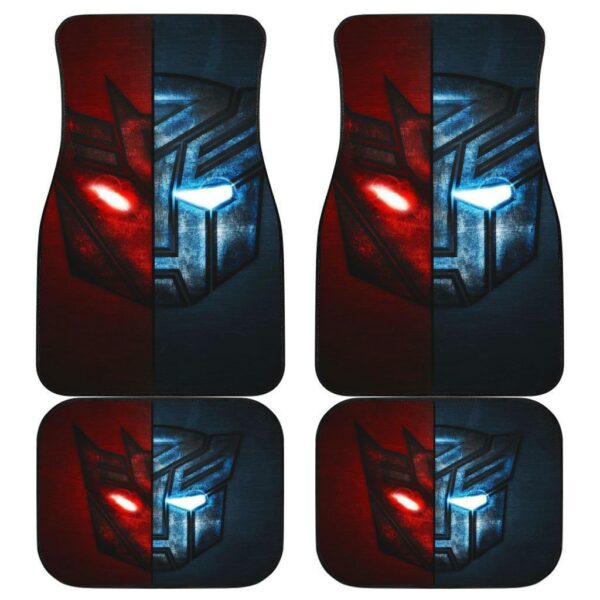 Emblem Autobots Vs Decepticons Transformer Car Floor Mats