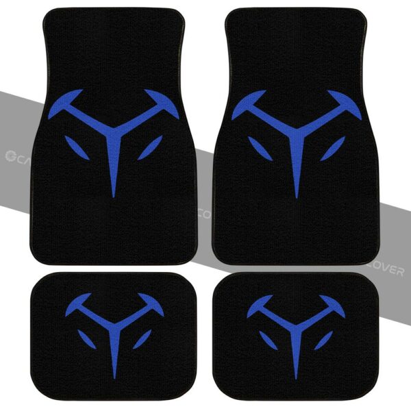 Esdeath Akame Ga Kill Car Floor Mats Custom Anime Car Interior Accessories