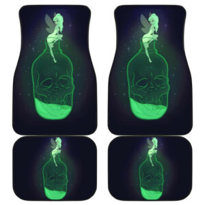 Fairy on Top Skull Bottle Car Floor Mats 191022