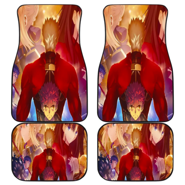 Fate Main Characters Poster Fate/Stay Night Car Floor Mats UBC040608