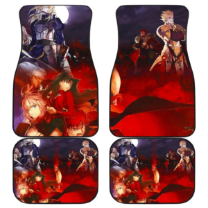 Fate Saber Vs Gilgamesh Side Battle Fate/Stay Night Car Floor Mats UBC040706