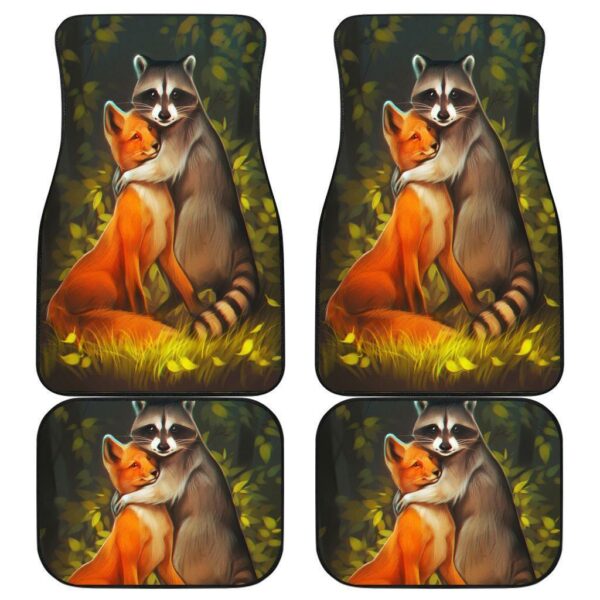 Fox Ratel & Mink Mountain Car Floor Mats