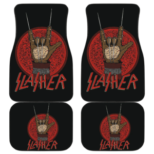 Freddy Krueger Slasher Car Floor Mats Movie Fan Gift H063020