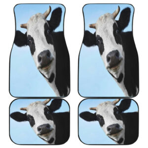 Funny Cow Animals Farm Car Floor Mats 191022