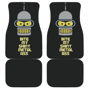 Futurama Bender Funny Cartoon Car Floor Mats 191022