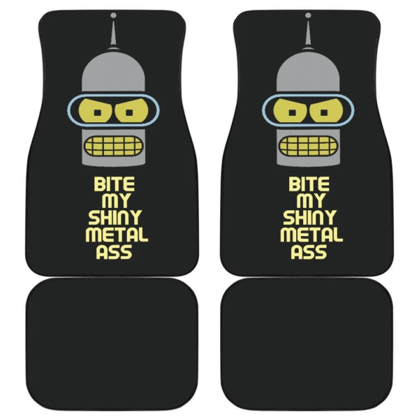 Futurama Bender Funny Cartoon Car Floor Mats 191022