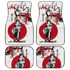 Gaara Car Floor Mats Custom Japan Style Anime Naruto Car Accessories