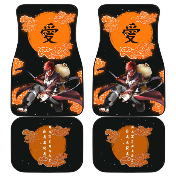 Gaara Naruto Car Floor Mats Anime Car Accessories