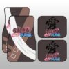 Gaara Uniform Car Floor Mats Custom Naruto Anime Car Interior Accessories