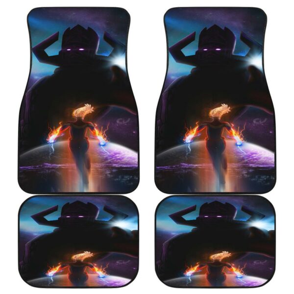 Galactus Vs Captain Marvel Car Mats