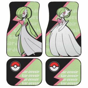 Gardevoir Car Floor Mats Custom Anime Pokemon Car Interior Accessories