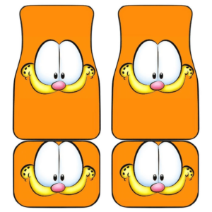 Garfield Cat Funny Face Car Floor Mats 191022