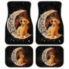 Golden Retriever Car Floor Mats I Love You To The Moon And Back Gift Idea Car Accessories