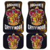 Harry Potter Movie Car Floor Mats Gryffindor Fan Gift H1224