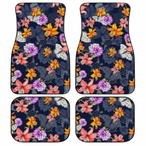 Hawaiian Car Floor Mats Custom Tropical Turtle Car Accessories