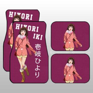 Hiyori Iki Car Floor Mats Custom Noragami Anime Car Accessories