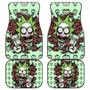 Horror Movie Rick Cosplay Joker Patterns Car Floor Mats