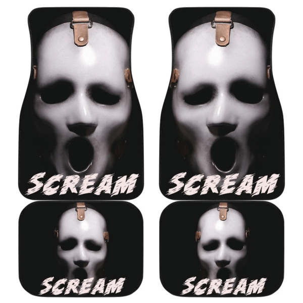 Horror Movie Scary 3D Ghost Face Car Floor Mats