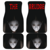 Horror Movie The Grudge Female Face Black White Car Floor Mats