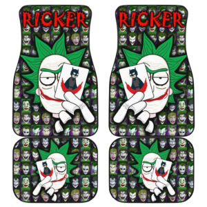 Horror Movie The Ricker Rick Cosplay Joker Car Floor Mats