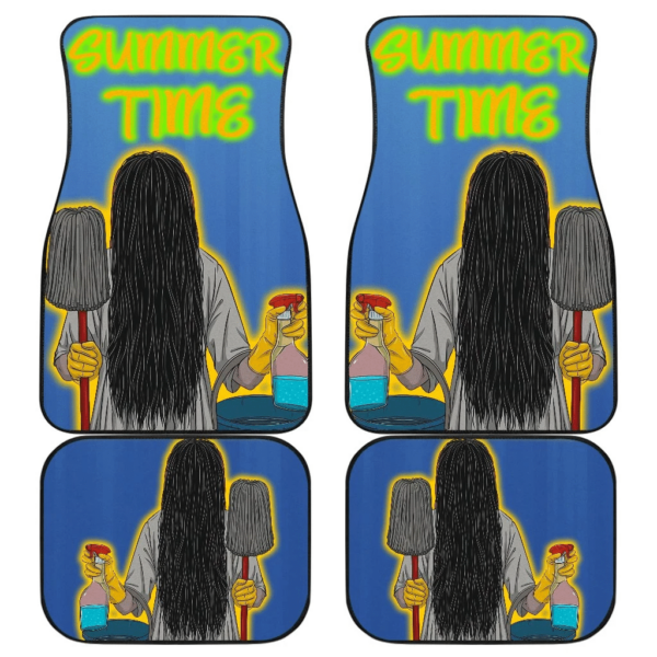 Horror Movie The Ring Summer Time Clean Floor Car Floor Mats