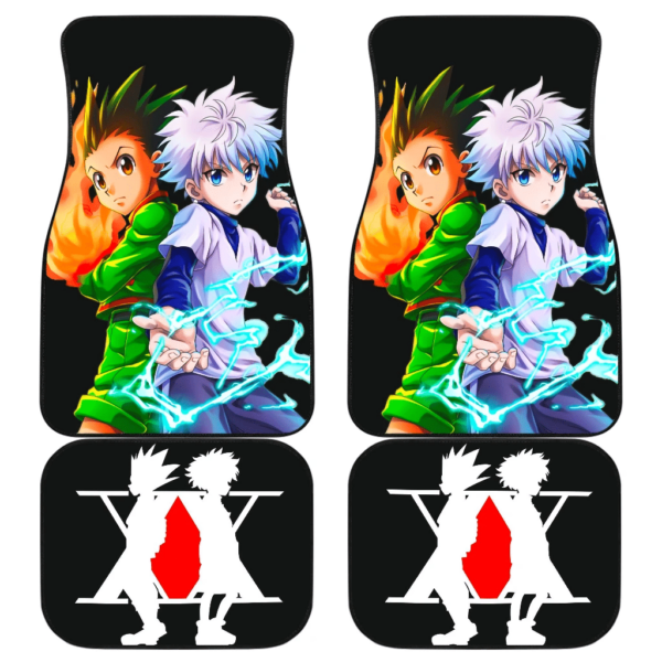 Hunter X Hunter Anime Gon And Killua Car Floor Mats H230821