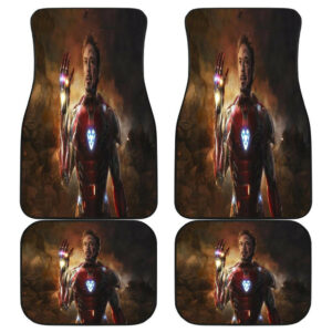 I Am Iron Man End Game Marvel Universe Car Floor Mats 191023