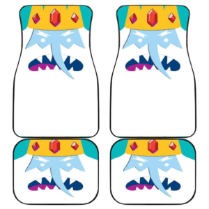 Ice King Adventure Time White Beard Car Floor Mats 191017