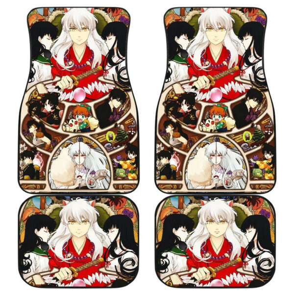 Inuyasha Poster Pattern for Fans Anime Japan Car Floor Mats 191023