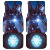 Iron Man Avengers Final Suit Mark 50 Endgame Marvel Car Floor Mats NA022304