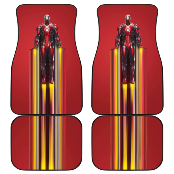 Iron Man Avengers Marvel Start Flying Car Floor Mats NA022307